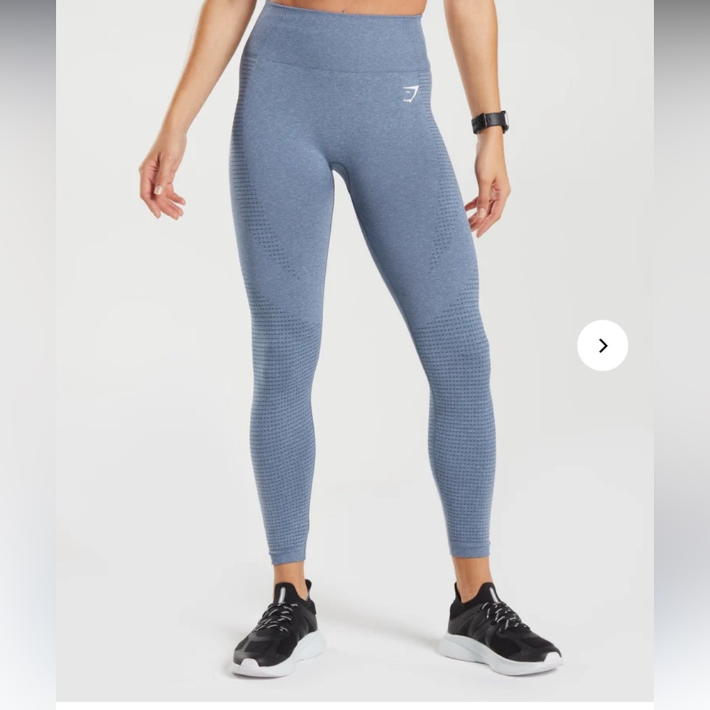 Gymshark Vital Seemless 2.0 Leggings - Blue Marl